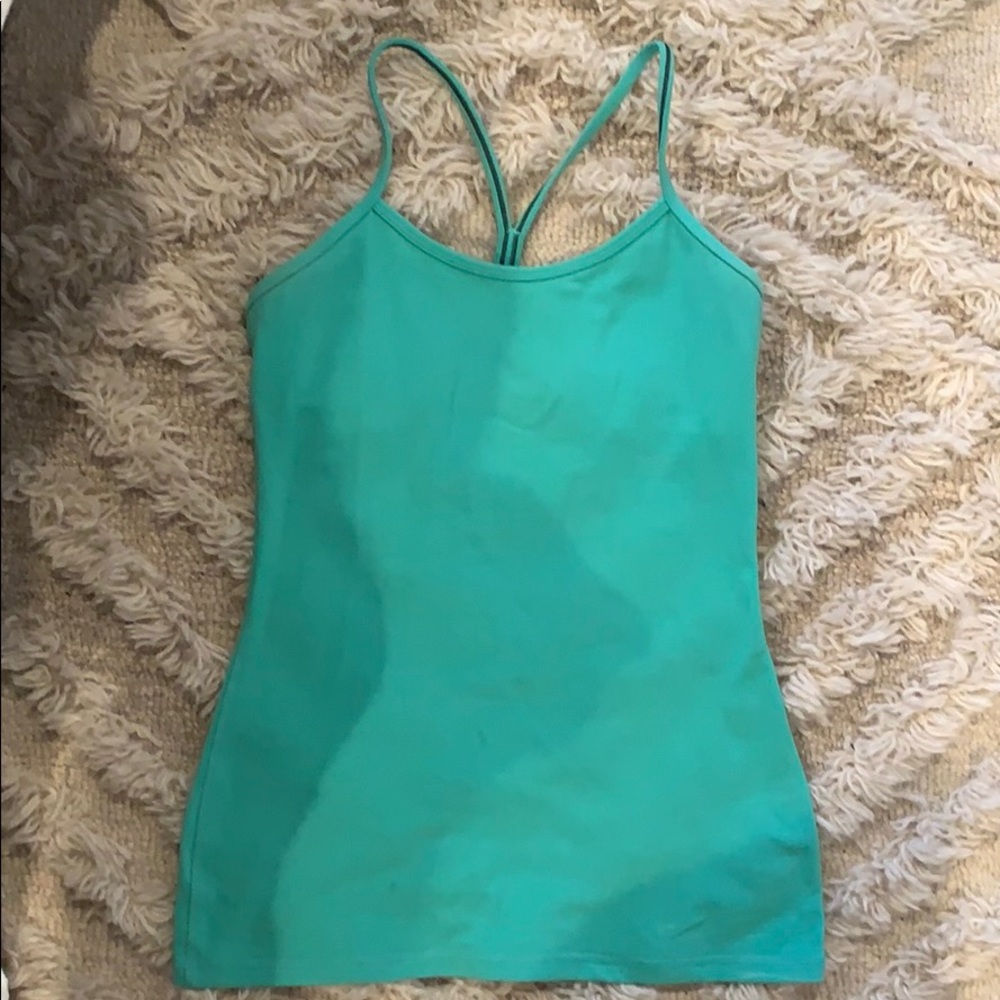 Lululemon Power Y Tank - Teal